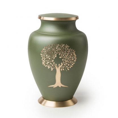 Aria Tree of Life Metal Urn