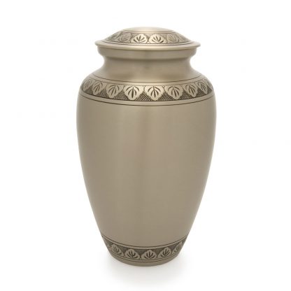 Athena Pewter Metal Urn