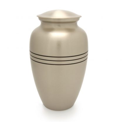 Classic Pewter Metal Urn