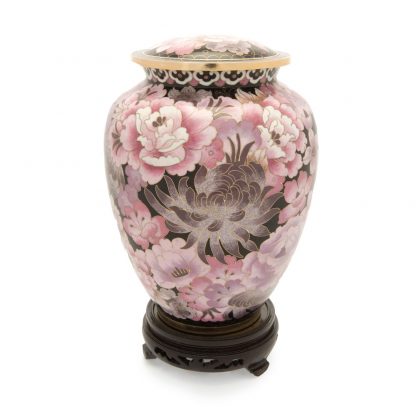 Cloisonne Metal Urn