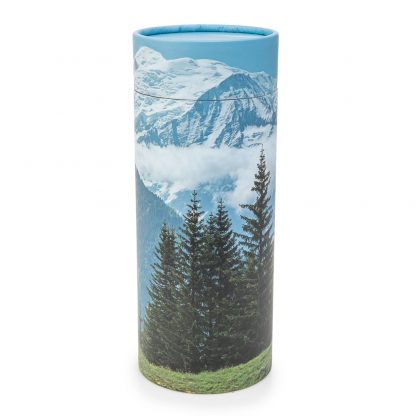 Mountain Scene Scattering Cylinder