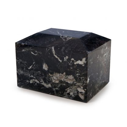 Black Marble Urn