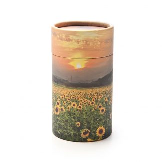 Sunflower Fields Scattering Keepsake