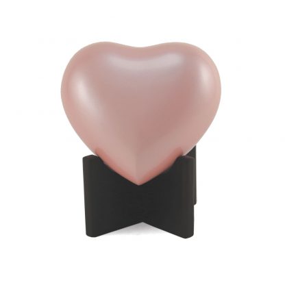 Arielle Heart Keepsake Urn Pink