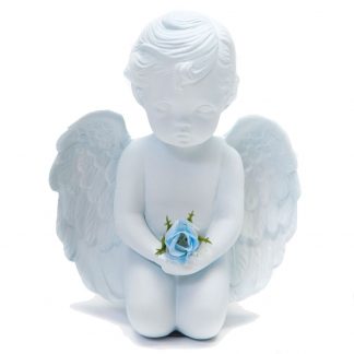 Blue Ceramic Angel