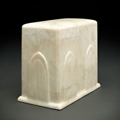 Cathedral Ivory White Urn
