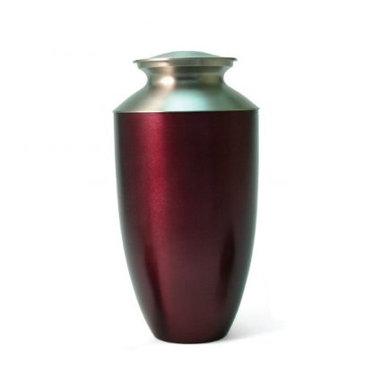 Monterey Ruby Metal Urn