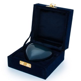 Trinity Midnight Blue Heart Keepsake