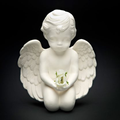 White Ceramic Angel